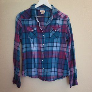 Colorful Flannel Shirt